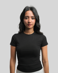 Black Baby Tee