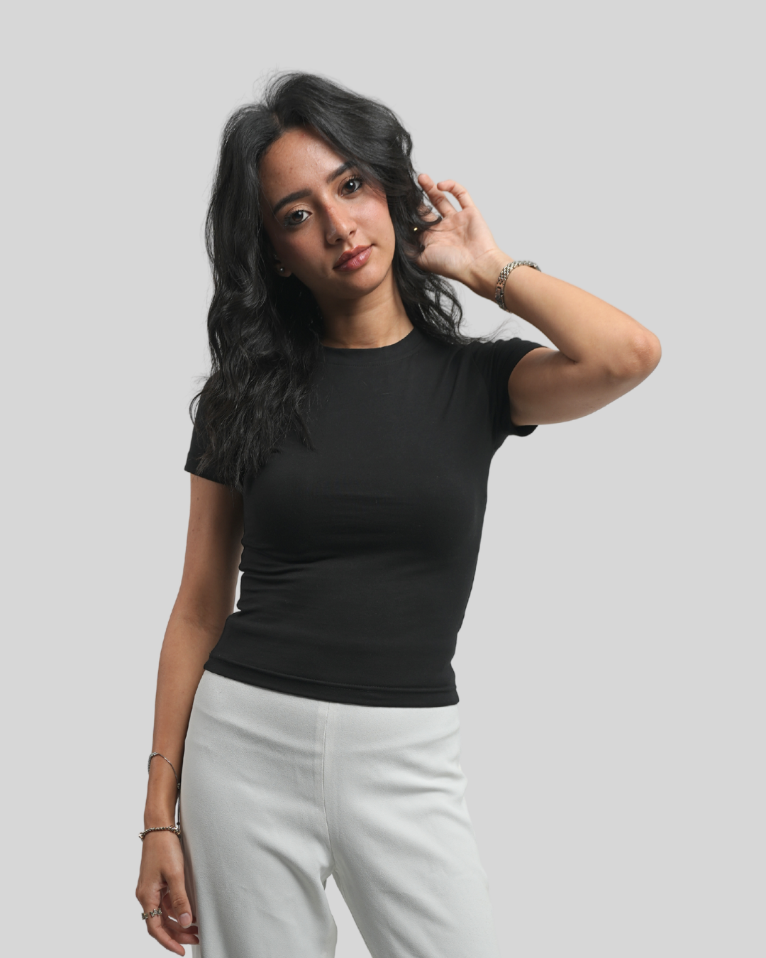 Black Baby Tee