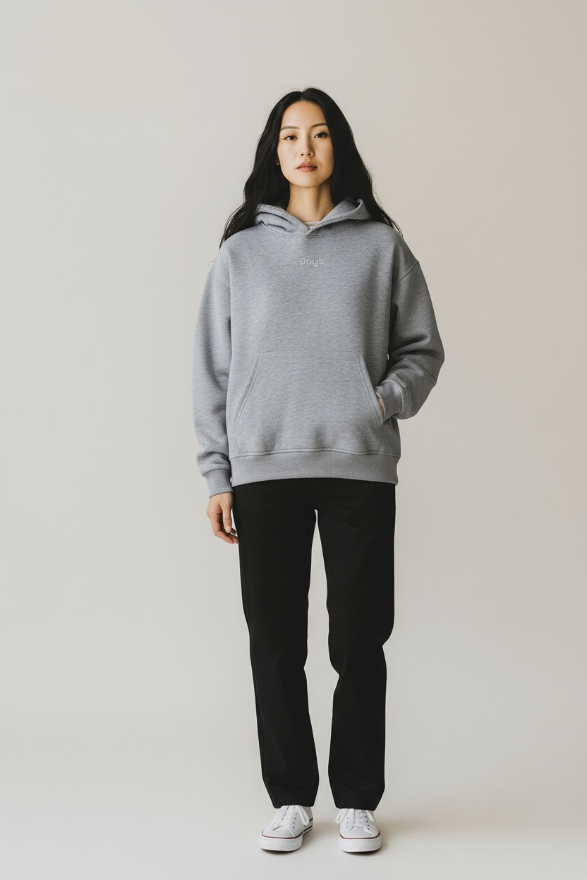 Grey Rays Hoodie