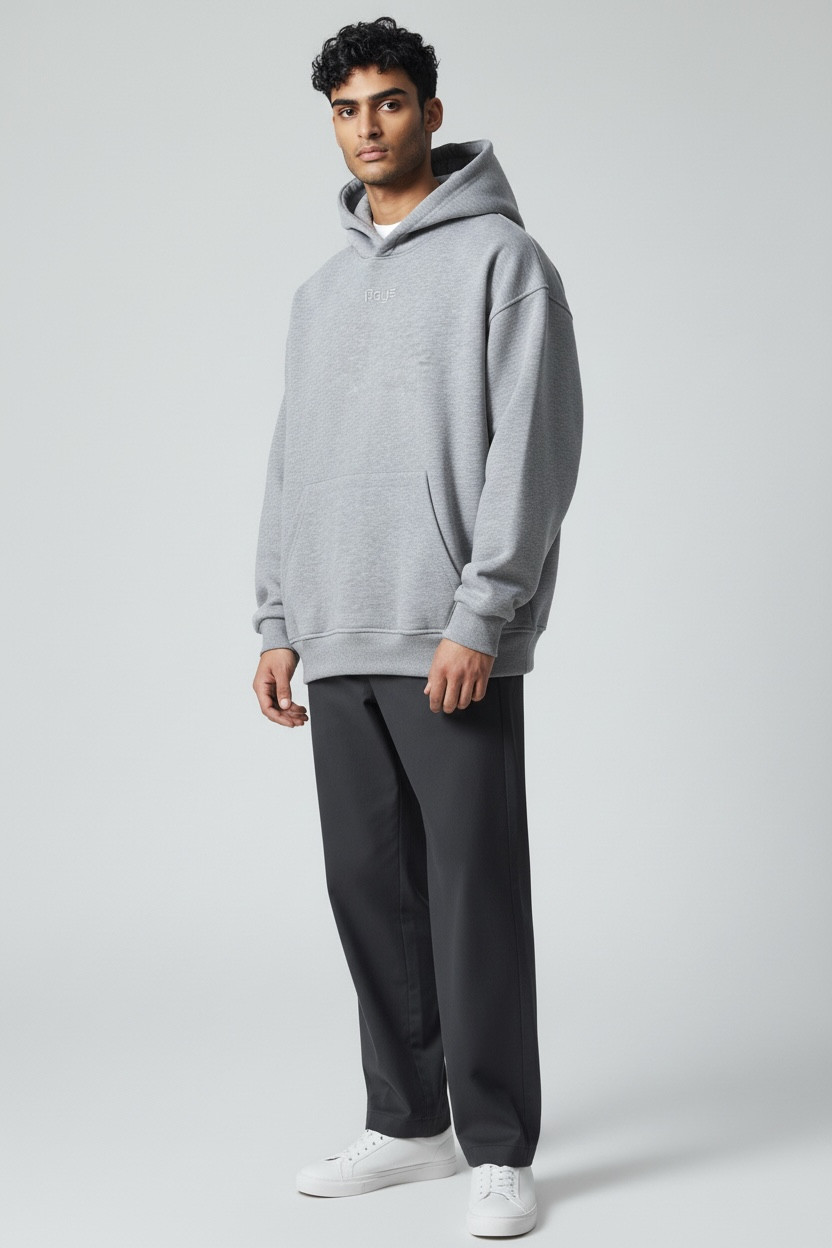 Grey Rays Hoodie