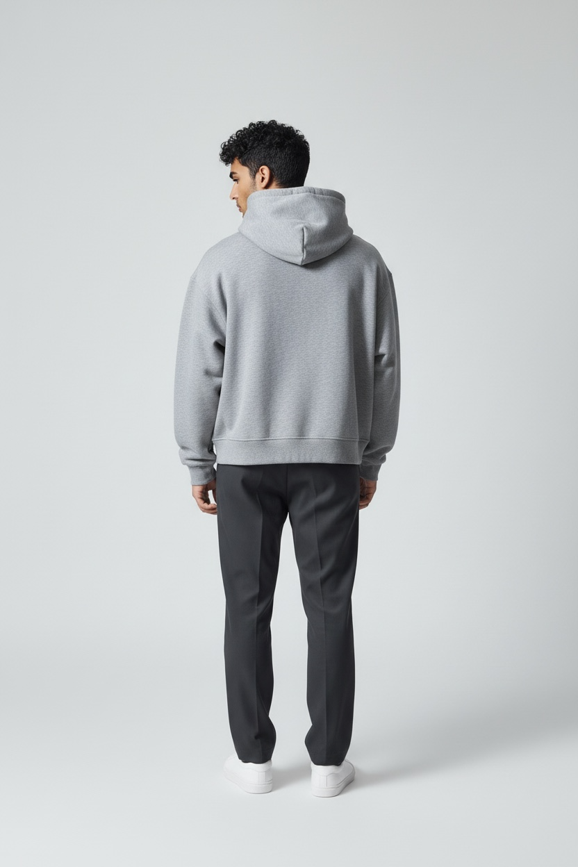 Grey Rays Hoodie
