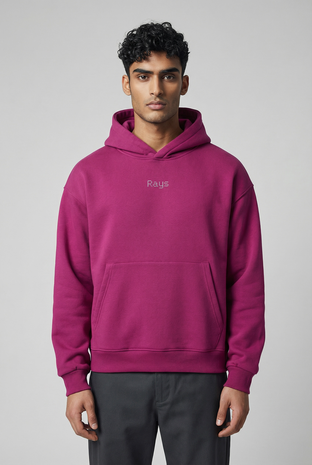 Raspberry Rays Hoodie