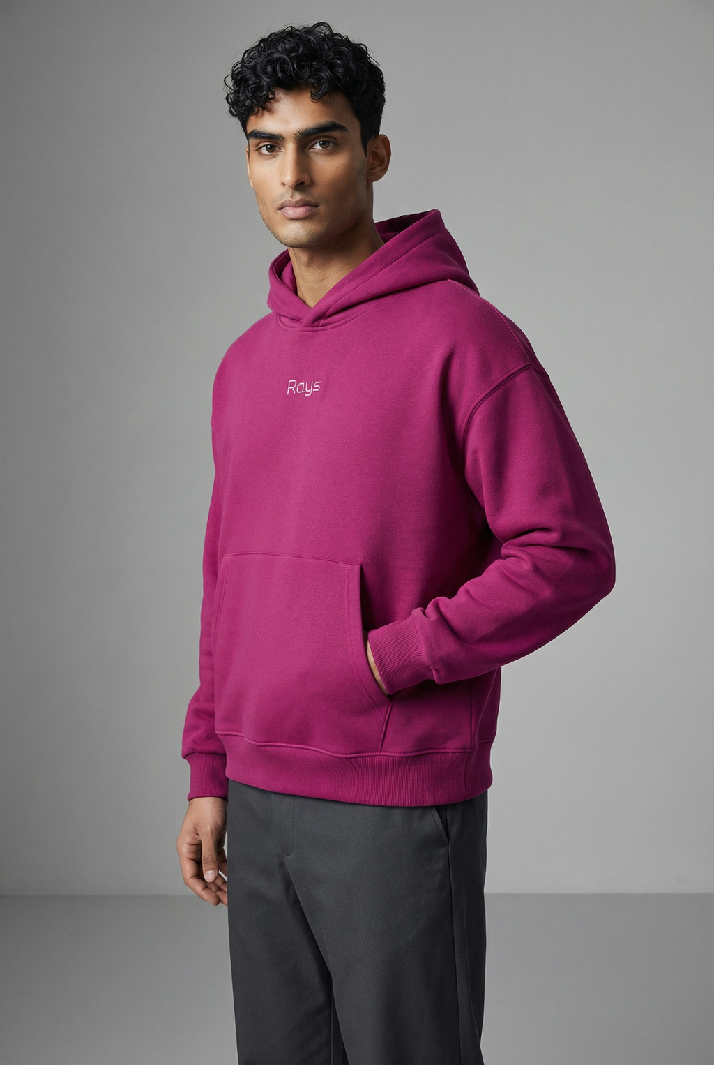 Raspberry Rays Hoodie