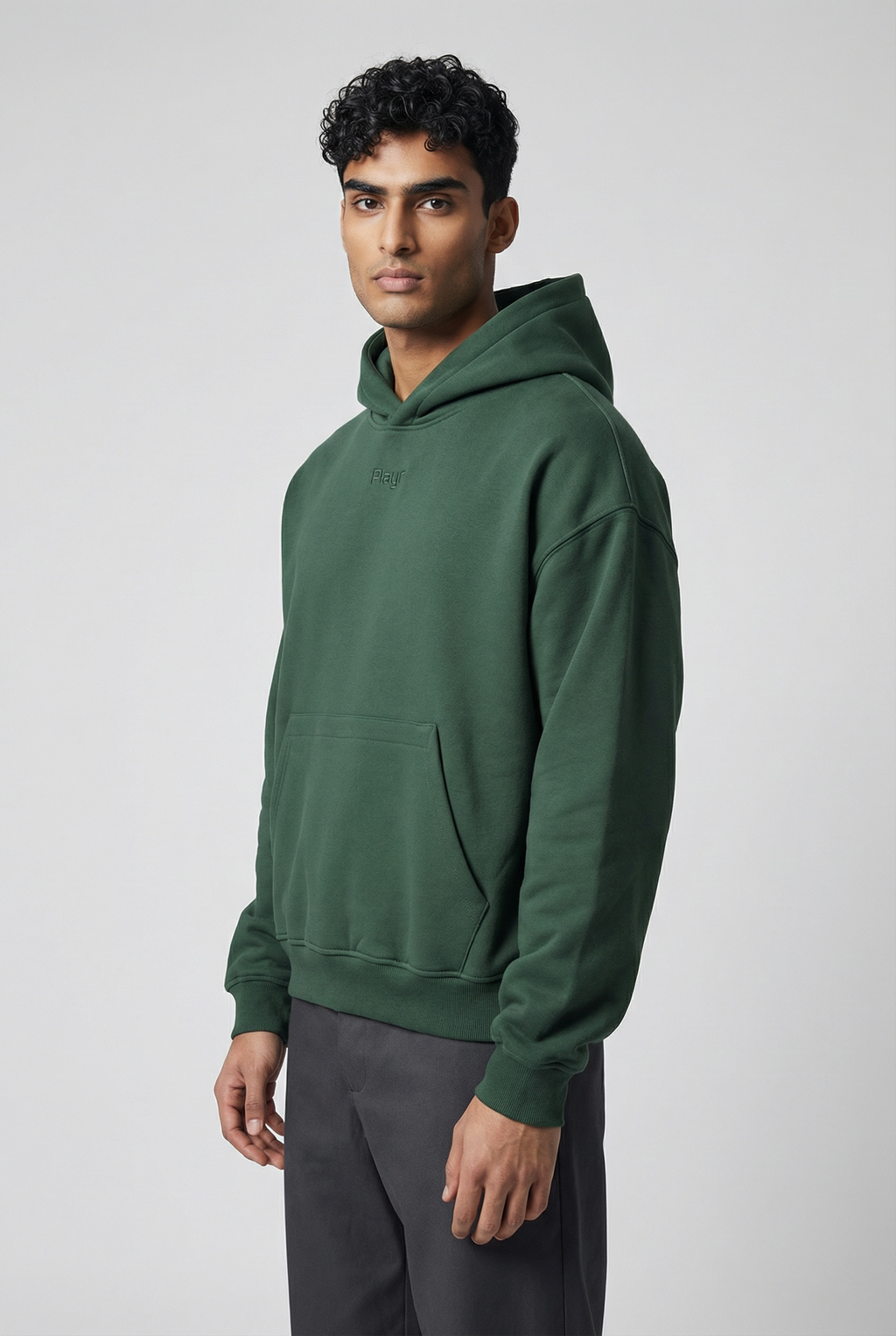 Green Rays Hoodie