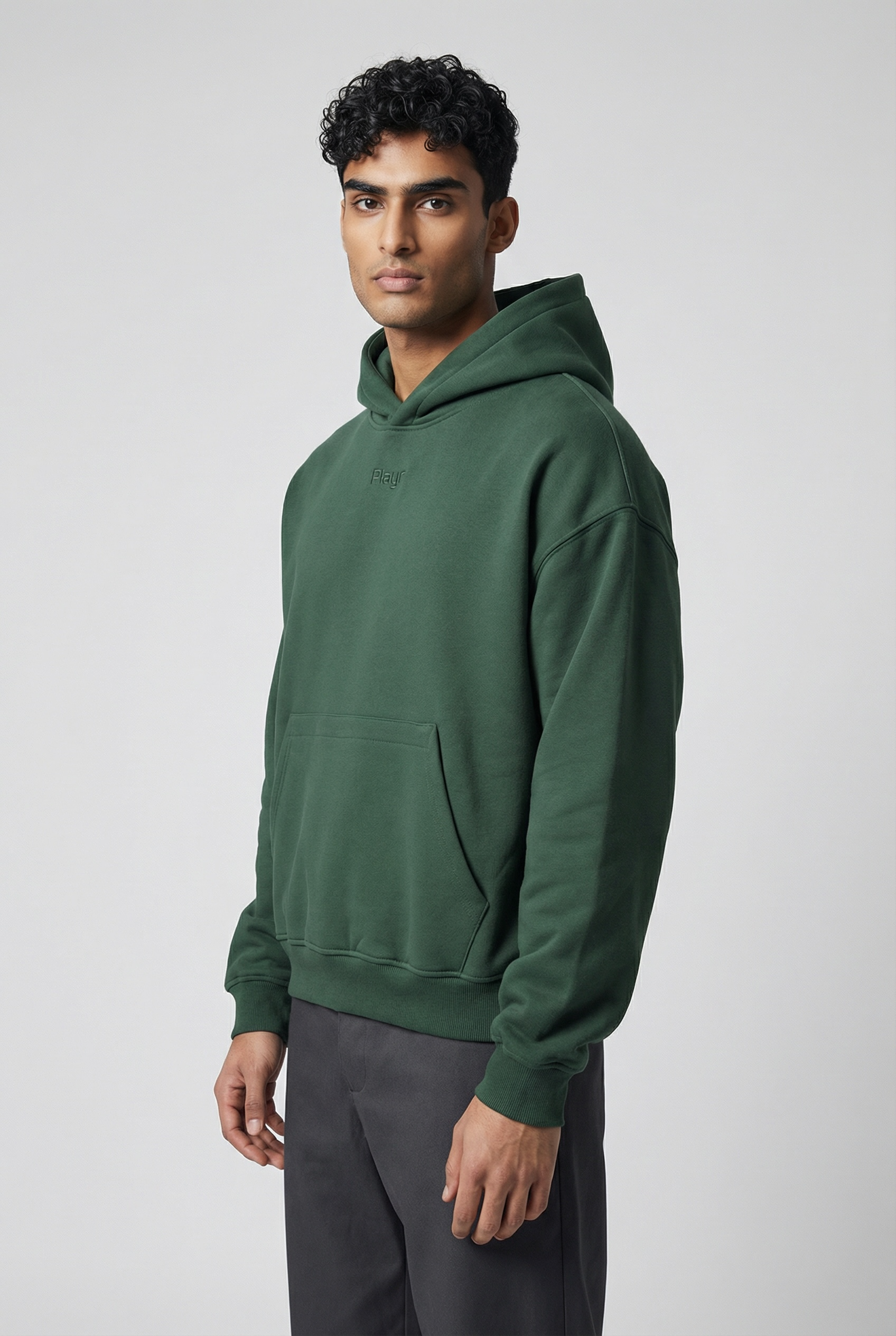 Green Rays Hoodie