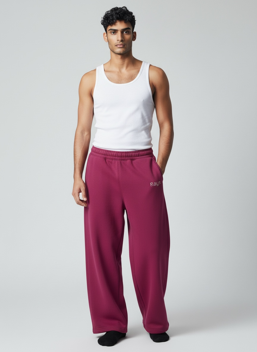 Raspberry Rays Pants