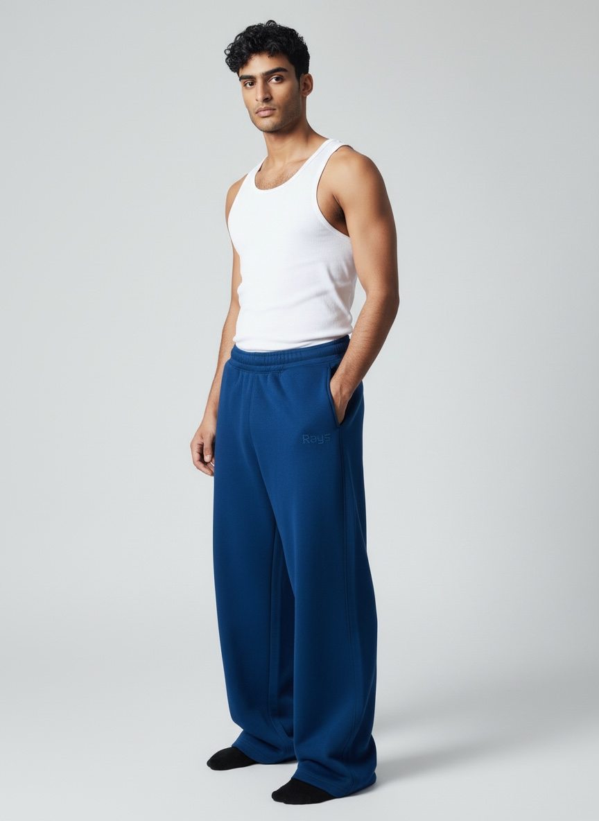 Blue Rays Pants