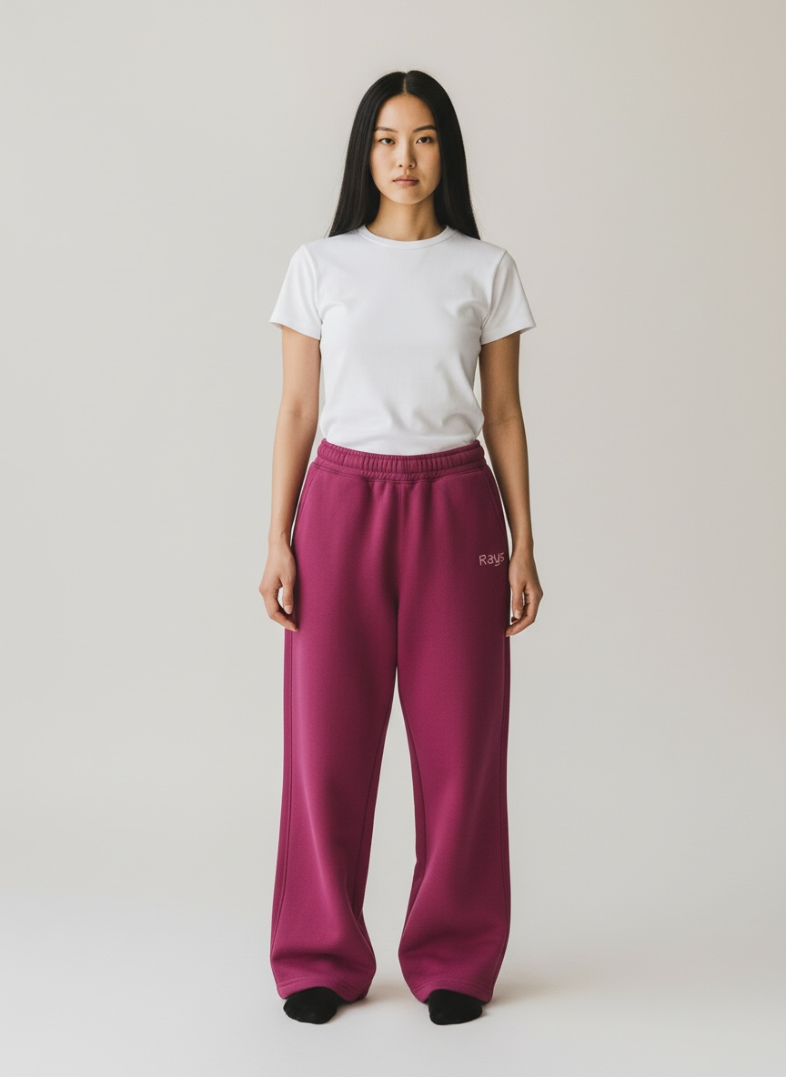 Raspberry Rays Pants