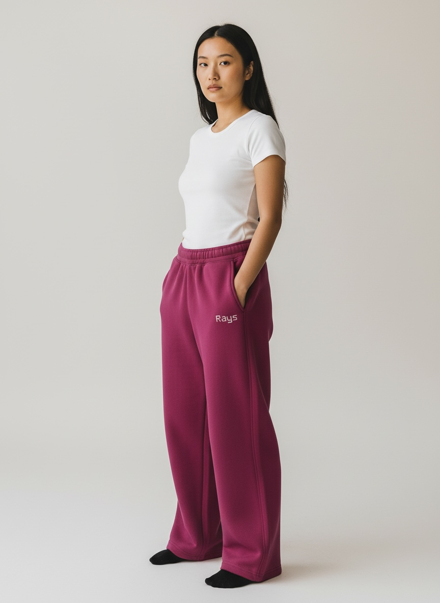 Raspberry Rays Pants