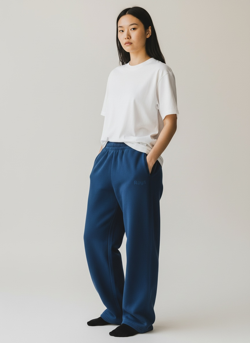 Blue Rays Pants