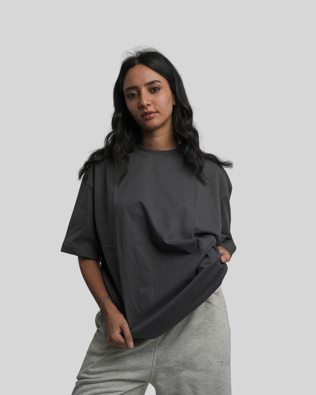 Oversized Charcoal T-shirt