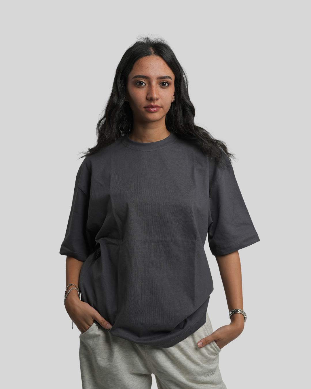 Oversized Charcoal T-shirt